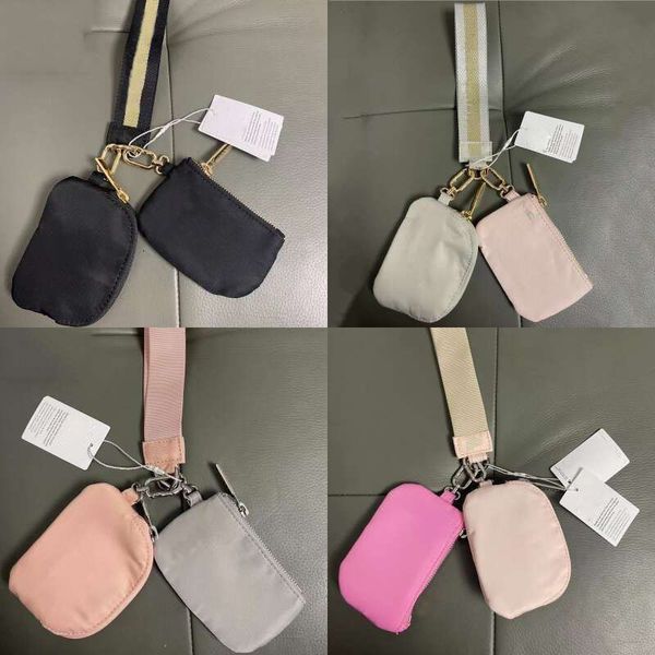 High quality yoga sport keychain mens and womens chain storage coin purse butler key mini lululies bag 02 - Fashion Accessories - jerseydock