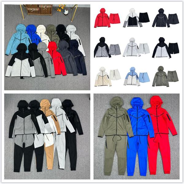 Tech Fleece Mens Womens Hoodies Pants Tracksuits Sports Jackets Space Cotton Trousers Man Tracksuit Bottoms techfleece Man Joggers - Apparel - jerseydock