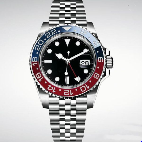 Mens/Womens Watches Automatic Mechanical 40mm Watch 904L Stainless Steel Blue Black Ceramic Sapphire glass luminous WristWatches montre de luxe gifts - Watches - jerseydock