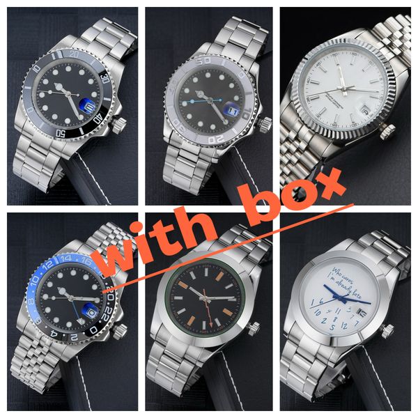 Mens Mechanical Watches 36/41MM Automatic Full Stainless steel Luminous Waterproof 28/31MM Quartz Women Watch Couples Style Classic Wristwatches montre de luxe - Watches - jerseydock