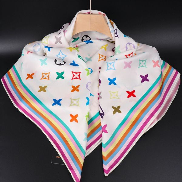 luxury scarf designer scarf for women silk scarf fashion silk scarf square summer new style silk womens ribbons for work travel outdoor and home headband Nice - Fashion Accessories - jerseydock