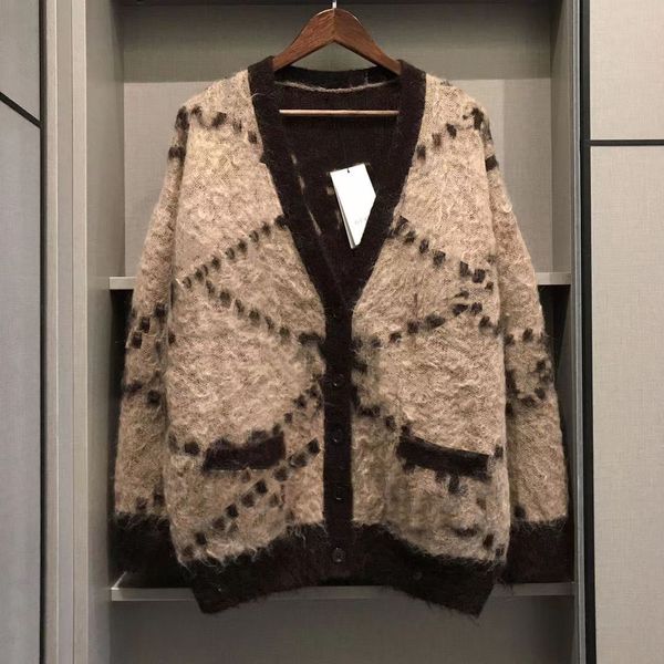 Womens Cardigan Sweaters Designer Wool Sweater Winter Warm Knits Shirts Long Sleeves Woman Classic Sweatshirt Tops Embroidery Shirt S-XL - Apparel - jerseydock