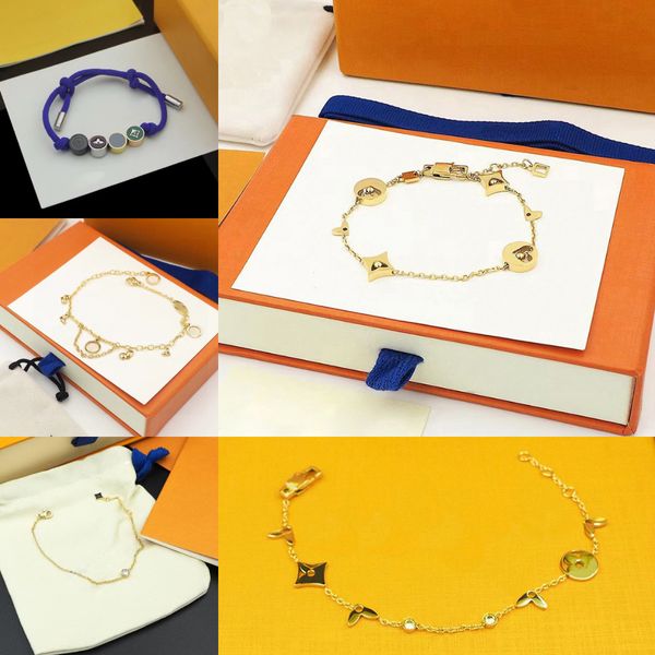 bangle bracelet jewelry woman designer bracelet 18k gold plated stainless steel jewlery 925 sterling silver jewelry womens accessory flower luxury braclets gift - Jewelry - jerseydock