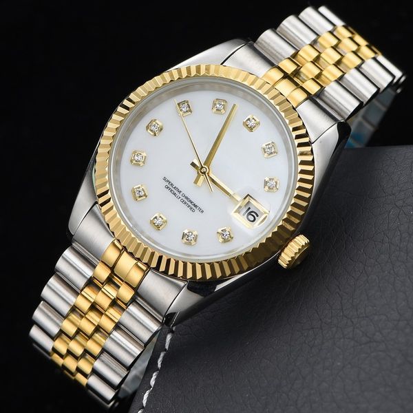 ZDR Couples Watches 28/31/36/41MM Size Stainless steel strap Japanese Quartz movement Wristwatches Super Luminous Women Men Watch Gifts - Watches - jerseydock