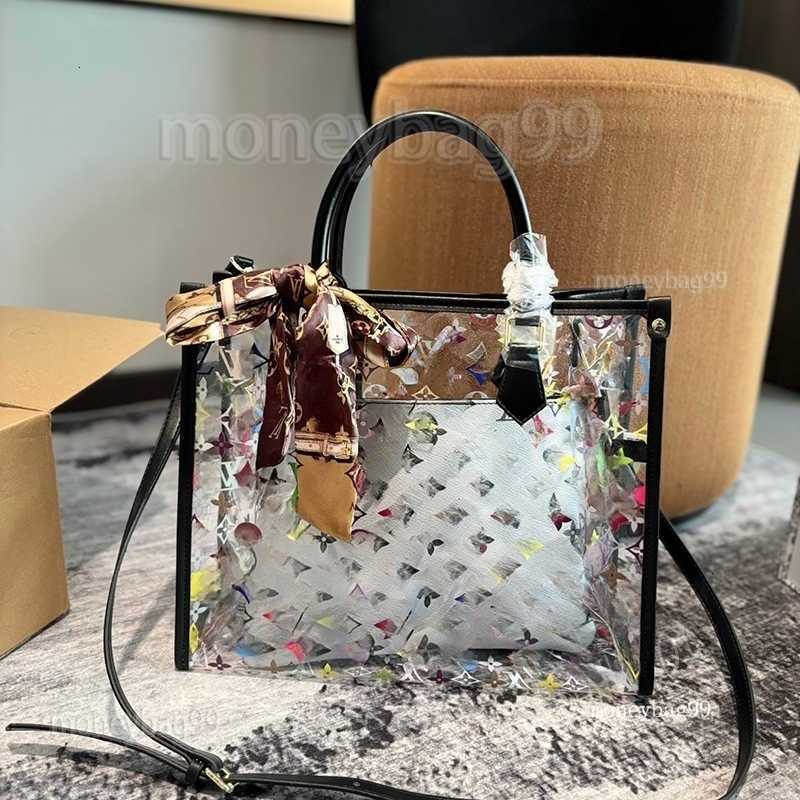 10A Shoulder Bags jelly Fashion Designer Transparent Totes Ladies Crossbody VL bag Show off the rich Clear Lipstick powder makeup cosmetic Pouch toiletry purse 2025